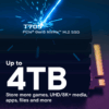 Crucial T705 1TB PCIe Gen5 NVMe M.2 SSD with Heatsink  - Up to 13,600 MB/s - Game Ready - Internal Solid State Drive (PC) - +1mo Adobe CC - CT1000T705SSD5 wholesale
