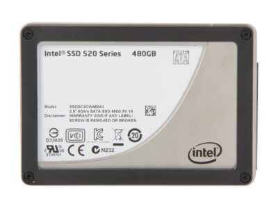 Intel 520 Series Cherryville 2.5" 480GB SATA III MLC Internal Solid State Drive (SSD) SSDSC2CW480A310 wholesale
