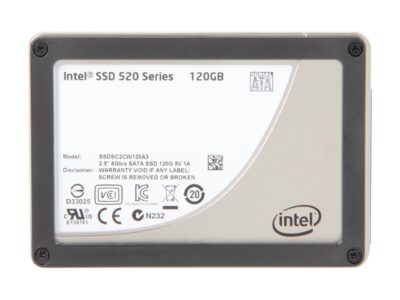 Intel 520 Series Cherryville 2.5" 120GB SATA III MLC Internal Solid State Drive (SSD) SSDSC2CW120A310 wholesale