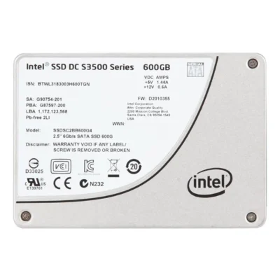 Intel DC S3500 SSDSC2BB600G401 2.5" 600GB SATA 3.0 6Gb/S MLC Solid State Drive wholesale