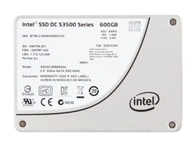 Intel DC S3500 SSDSC2BB600G401 2.5" 600GB SATA 3.0 6Gb/S MLC Solid State Drive wholesale