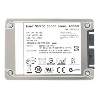Intel SSD DC S3500 Series 400GB SATA III MLC Internal Solid State Drive (SSD) SSDSC1NB400G401 wholesale