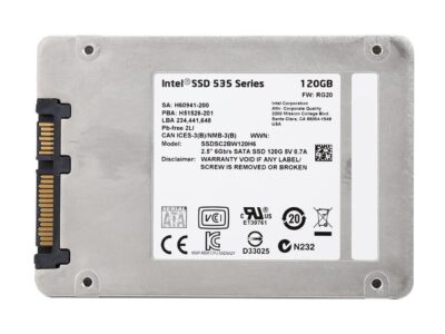 Intel 535 Series 2.5" 120GB SATA III MLC Internal Solid State Drive (SSD) SSDSC2BW120H601 wholesale