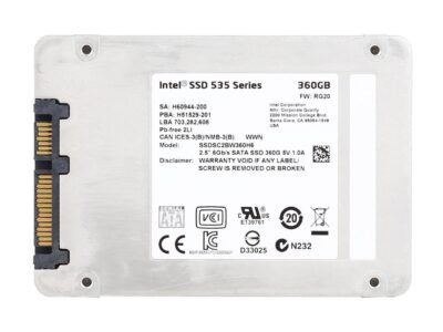 Intel 535 Series 2.5" 360GB SATA III MLC Internal Solid State Drive (SSD) SSDSC2BW360H601 wholesale