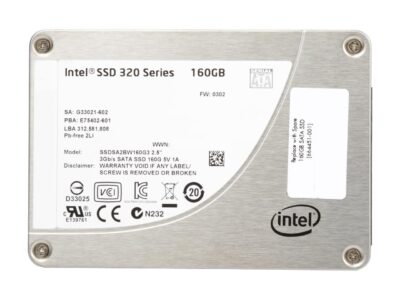 Intel 320 Series 2.5" 160GB SATA II MLC Internal Solid State Drive (SSD) SSDSA2BW160G3H (Recertified) wholesale
