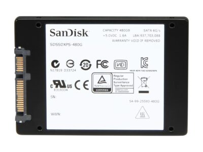 SanDisk Extreme Pro 2.5" 480GB SATA 6.0Gb/s MLC Internal Solid State Drive (SSD) SDSSDXPS-480G-G25 wholesale