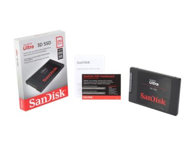 SanDisk Ultra 3D 2.5" 250GB SATA III 3D NAND Internal Solid State Drive (SSD) SDSSDH3-250G-G25 wholesale