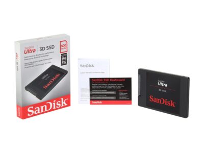 SanDisk Ultra 3D 2.5" 500GB SATA III 3D NAND Internal Solid State Drive (SSD) SDSSDH3-500G-G25 - Image 5