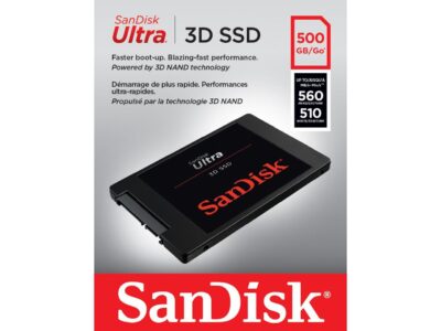 SanDisk Ultra 2.5" 500GB SATA III 3D NAND Internal Solid State Drive (SSD) SDSSDH3-500G-G26 - Image 3