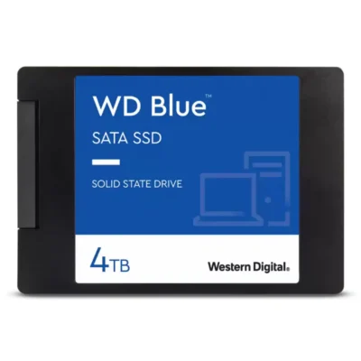 Western Digital Blue 2.5" 4TB SATA III 3D NAND Internal Solid State Drive (SSD) WDS400T2B0A wholesale