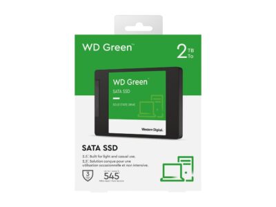 WD Green 2TB Internal SSD Solid State Drive - SATA 6Gb/s 2.5 Inch - WDS200T2G0A wholesale