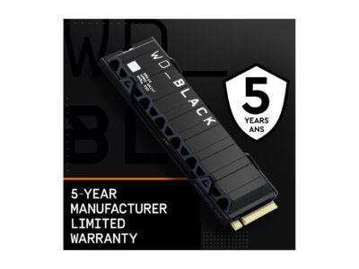 Western Digital WD BLACK SN850 NVMe M.2 2280 500GB PCI-Express 4.0 x4 3D NAND Internal Solid State Drive (SSD) WDS500G1XHE w/ Heatsink wholesale