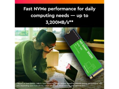 Western Digital WD Green 1TB SN350 NVMe M.2 2280 PCI-Express 3.0 x4 Internal Solid State Drive (SSD) WDS100T3G0C wholesale