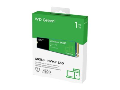Western Digital WD Green 1TB SN350 NVMe M.2 2280 PCI-Express 3.0 x4 Internal Solid State Drive (SSD) WDS100T3G0C wholesale