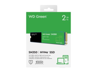 Western Digital WD Green SN350 NVMe M.2 2280 2TB PCI-Express 3.0 x4 Internal Solid State Drive (SSD) WDS200T3G0C wholesale