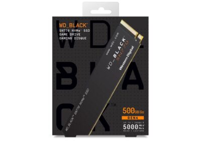 Western Digital WD_BLACK SN770 M.2 2280 500GB PCIe Gen4 16GT/s, up to 4 Lanes Internal Solid State Drive (SSD) WDS500G3X0E wholesale