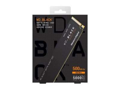 Western Digital WD_BLACK SN770 M.2 2280 500GB PCIe Gen4 16GT/s, up to 4 Lanes Internal Solid State Drive (SSD) WDS500G3X0E wholesale