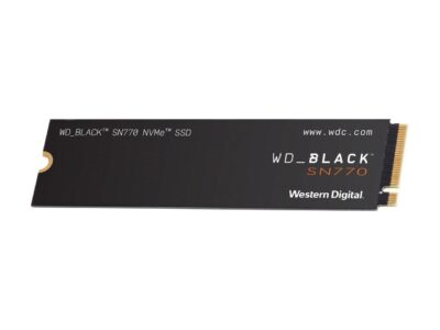 Western Digital WD_BLACK SN770 M.2 2280 500GB PCIe Gen4 16GT/s, up to 4 Lanes Internal Solid State Drive (SSD) WDS500G3X0E wholesale