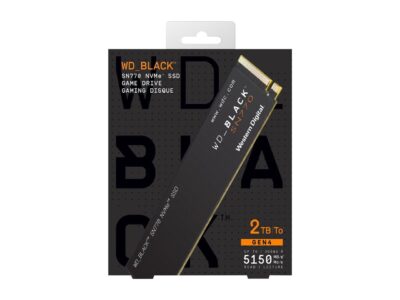 Western Digital WD_BLACK SN770 M.2 2280 2TB PCIe Gen4 16GT/s, up to 4 Lanes Internal Solid State Drive (SSD) WDS200T3X0E wholesale