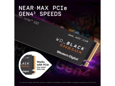 WD_BLACK  SN850X NVMe M.2 2280 4TB PCI-Express 4.0 x4 Internal Solid State Drive (SSD) WDS400T2X0E wholesale