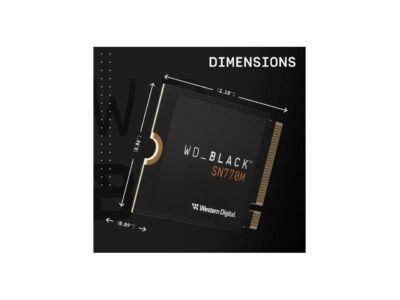 WD_BLACK 1TB SN770M M.2 2230 NVMe SSD for Handheld Gaming Devices, Speeds up to 5,150MB/s, TLC 3D NAND, Great for Steam Deck and Microsoft Surface - WDBDNH0010BBK-WRSN wholesale