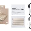 SAMSUNG T7 SHIELD BEIGE (MU-PE2T0K/WW) 2TB PORTABLE SSD T7 SHIELD USB 3.2 BEIGE wholesale