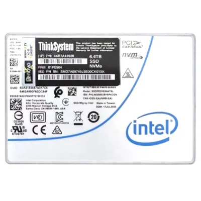6.4TB SSD SSDPE2KE064T8L U2 INTEL P4610 U.2 NVME PCIE ERIES Solid State Drive wholesale