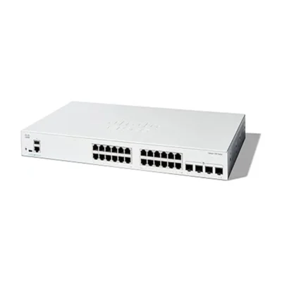 Cisco Catalyst 1300-24T-4X Managed Switch, 24 Port GE, 4x10GE SFP+, Limited Lifetime Protection (C1300-24T-4X) wholesale