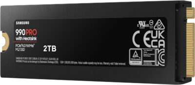 Samsung 990 PRO 2TB PCIe 4.0 (up to 7450 MB/s) NVMe M.2 (2280) Internal Solid State Drive (SSD) (MZ-V9P2T0BW) wholesale