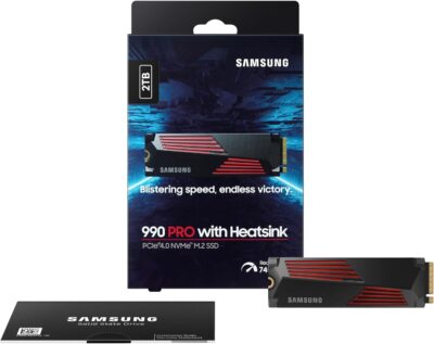 Samsung 990 PRO 2TB PCIe 4.0 (up to 7450 MB/s) NVMe M.2 (2280) Internal Solid State Drive (SSD) (MZ-V9P2T0BW) wholesale