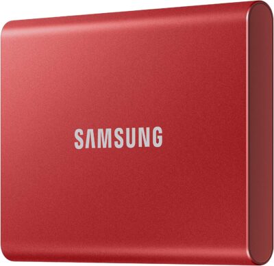 Samsung T7 Portable SSD - 500 GB - USB 3.2 Gen.2 Externe SSD Metallic Red (MU-PC500R/WW) wholesale