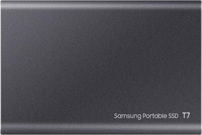 Samsung T7 Portable SSD - 500 GB - USB 3.2 Gen.2 Externe SSD Titan Gray (MU-PC500T/WW) wholesale