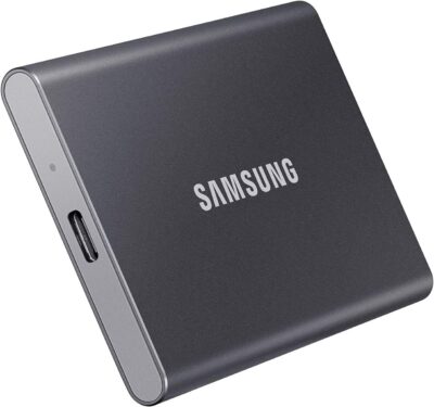 Samsung T7 Portable SSD - 500 GB - USB 3.2 Gen.2 Externe SSD Titan Gray (MU-PC500T/WW) wholesale