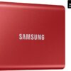 Samsung T7 Portable SSD - 2 TB - USB 3.2 Gen.2 Externe SSD Metallic Red (MU-PC2T0R/WW) wholesale