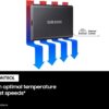 Samsung T7 Portable SSD - 2 TB - USB 3.2 Gen.2 Externe SSD Metallic Red (MU-PC2T0R/WW) wholesale