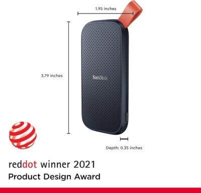 SanDisk 1TB Portable SSD - Up to 800MB/s, USB-C, USB 3.2 Gen 2, Updated Firmware - External Solid State Drive - SDSSDE30-1T00-G26 - Image 14