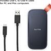 SanDisk 2TB Portable SSD - Up to 520MB/s, USB-C, USB 3.2 Gen 2 - SDSSDE30-2T00-G25,Solid State Drive wholesale
