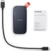 SanDisk 1TB Portable SSD - Up to 520MB/s, USB-C, USB 3.2 Gen 2 - SDSSDE30-1T00-G25 wholesale
