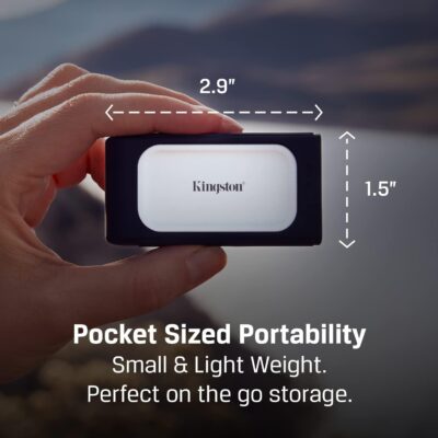 Kingston XS2000 2TB High Performance Portable SSD with USB-C | Pocket-sized | USB 3.2 Gen 2x2 | External Solid State Drive | Up to 2000MB/s | SXS2000/2000G wholesale