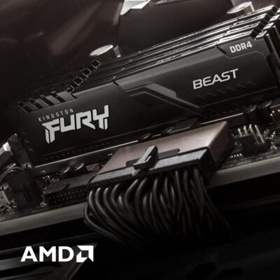 Kingston Fury Beast 32GB (2x16GB) 3600MT/s DDR4 CL18 Desktop Memory Kit of 2 KF436C18BBK2/32 wholesale