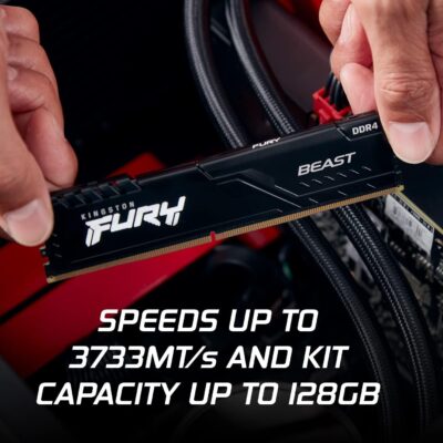 Kingston Fury Beast 32GB (2x16GB) 3600MT/s DDR4 CL18 Desktop Memory Kit of 2 KF436C18BBK2/32 wholesale