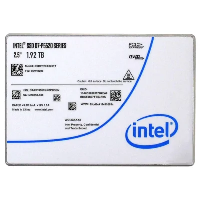 Intel Solidigm D7-P5520 1.92 TB Solid State Drive - E1.S - EDSFF Internal - PCI Express NVMe (PCI Express NVMe 4.0 x4) wholesale