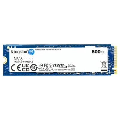 Kingston NV3 500GB M.2 2280 NVMe SSD | PCIe 4.0 Gen 4x4 | Up to 5000 MB/s | SNV3S/500G wholesale