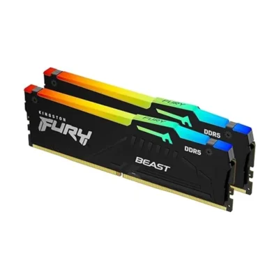 Kingston Fury Beast RGB 32GB (2x16GB) 6000MT/s DDR5 CL30 Desktop Memory | AMD Expo | Plug N Play | Kit of 2 | KF560C30BBEAK2-32 wholesale