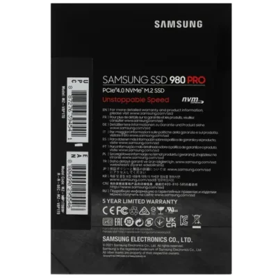 SAMSUNG 980 PRO M.2 2280 1TB PCI-Express Gen 4.0 x4, NVMe 1.3c Samsung V-NAND 3-bit MLC Internal Solid State Drive (SSD) MZ-V8P1T0BW wholesale