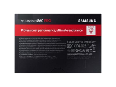 Samsung - MZ-76P512E - Samsung TDSourcing 860 PRO MZ-76P512E - Solid state drive - encrypted - 512 GB - internal - 2.5 - SATA 6Gb/s - buffer: 512 MB - 256-bit AES - TCG Opal Encryption 2.0 - Image 4
