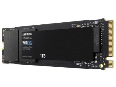 SAMSUNG SSD 990 EVO 1TB PCIe 4.0 x4 and PCIe 5.0 x2 M.2 2280 Up to 5,000MB/s NVMe 2.0 Internal Solid State Drive MZ-V9E1T0BW - Image 3