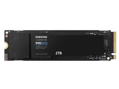 SAMSUNG SSD 990 EVO 2TB PCIe 4.0 x4 and PCIe 5.0 x2 M.2 2280 Up to 5,000MB/s NVMe 2.0 Internal Solid State Drive MZ-V9E2T0BW - Image 2