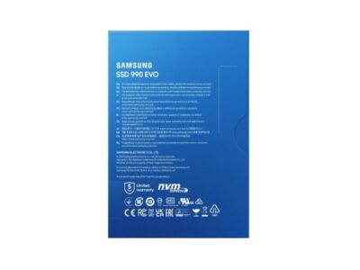 SAMSUNG SSD 990 EVO 2TB PCIe 4.0 x4 and PCIe 5.0 x2 M.2 2280 Up to 5,000MB/s NVMe 2.0 Internal Solid State Drive MZ-V9E2T0BW - Image 7