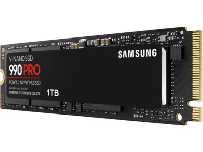 Samsung 1TB 990 PRO M.2 PCI Express 4.0 V-NAND MLC NVMe Internal Solid State Drive MZ-V9P1T0BW wholesale